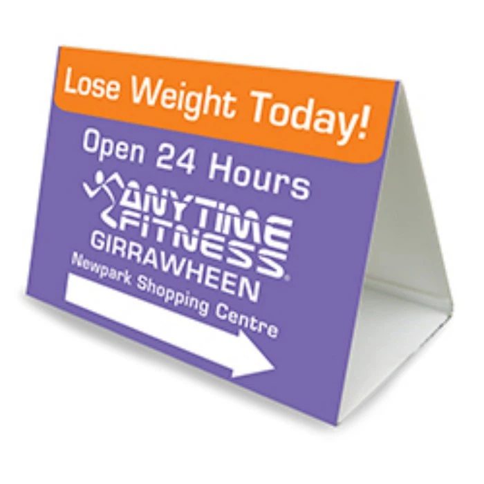 Waterproof Corrugated Roster Sign